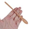 Dining Desserts Condiment Rice Soup Long Handle Honey Tea Scoops Coffee Accessories Wooden Spoon