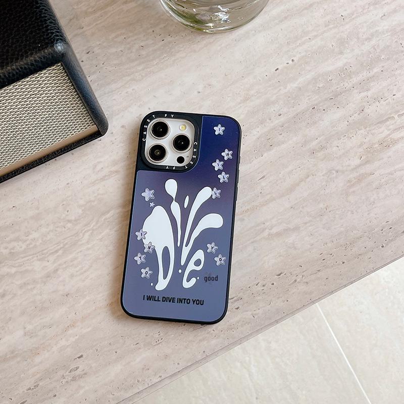 Чехол NCT DREAM для iPhone 15 Pro Max: Модный фирменный зеркальный дизайн для iPhone 14 Pro, 13 и 12