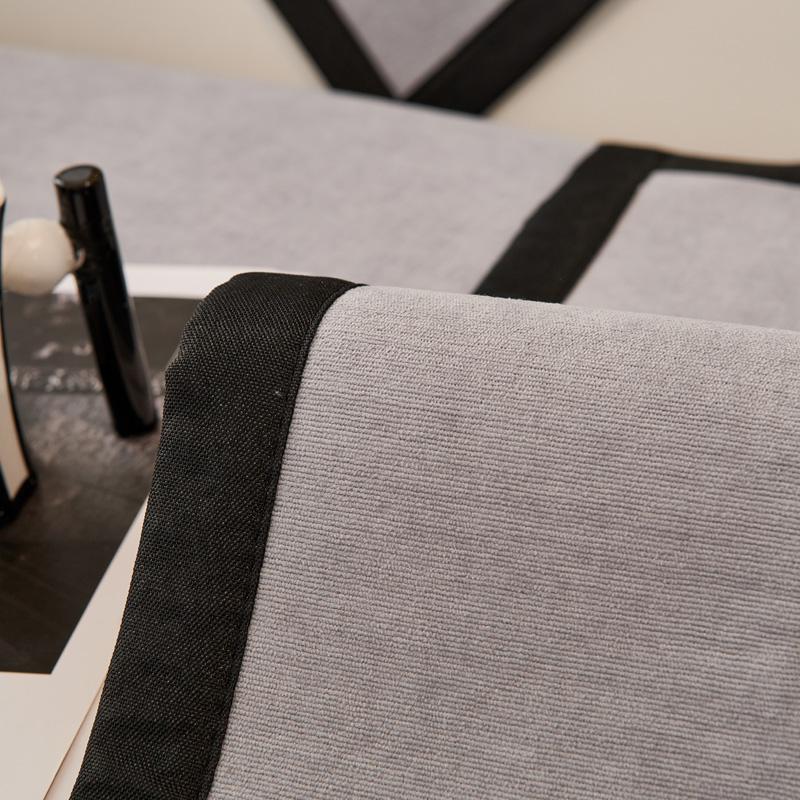 Solid Color Sofa Towel for Living Room Chenille Sofa Cushion Couch Cover Modern Minimalist Corner Sofa Cover Multi-sizes
