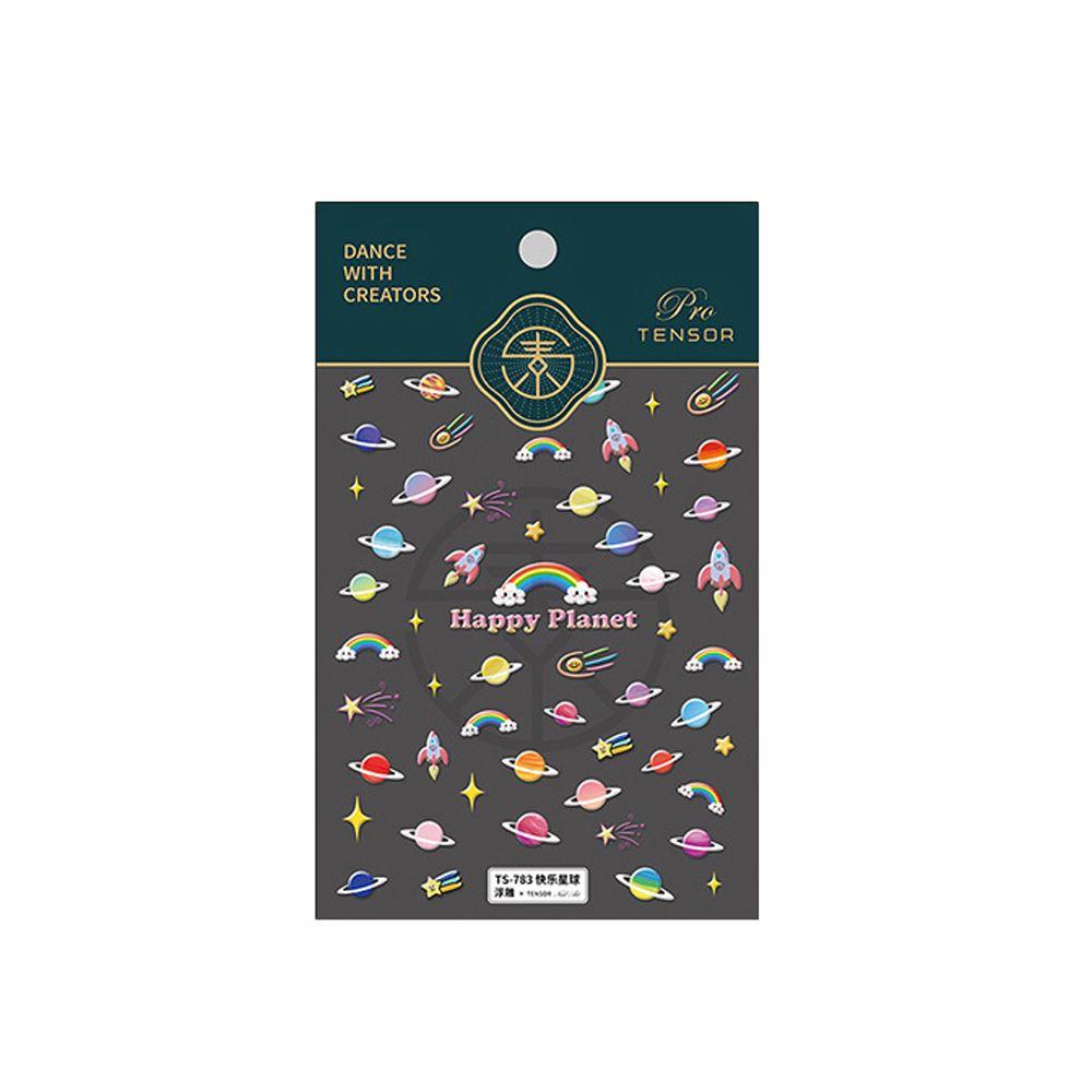 Клейкие маникюрные аксессуары 5D резные наклейки для ногтей DIY украшения для ногтей мультяшные наклейки для ногтей