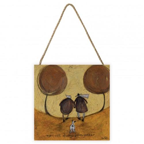 Sam Toft We Will Always Be Together Wooden Plaque