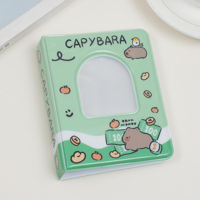 Cute Photo Album 3 Inch Love Heart Hollow Picture Storage Case Kpop Card Binder Name Card Book Photocard Holder 36 Pockets