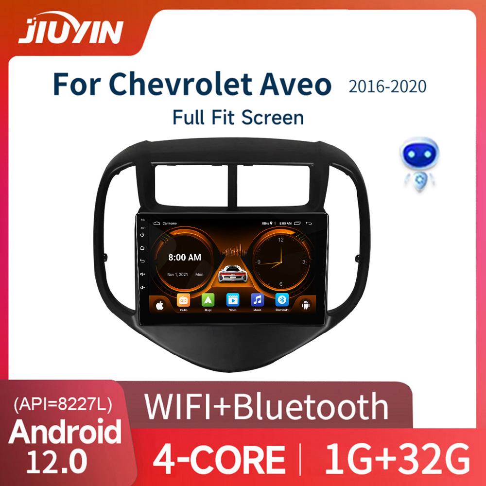 JIUYIN Car Radio Carplay для Chevy Chevrolet AVEO Sonic 2017 - 2021 GPS-навигация Видео Android Auto Stereo Wifi Экран 2 din