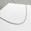 Maison De She 925 Silver Wave Chain Necklace M-Apn016