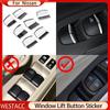 Кнопка подъема окна автомобиля, наклейка с блестками для Nissan Rogue March Sentra Versa Sunny Teana Altima Juke Kicks Pathfinder