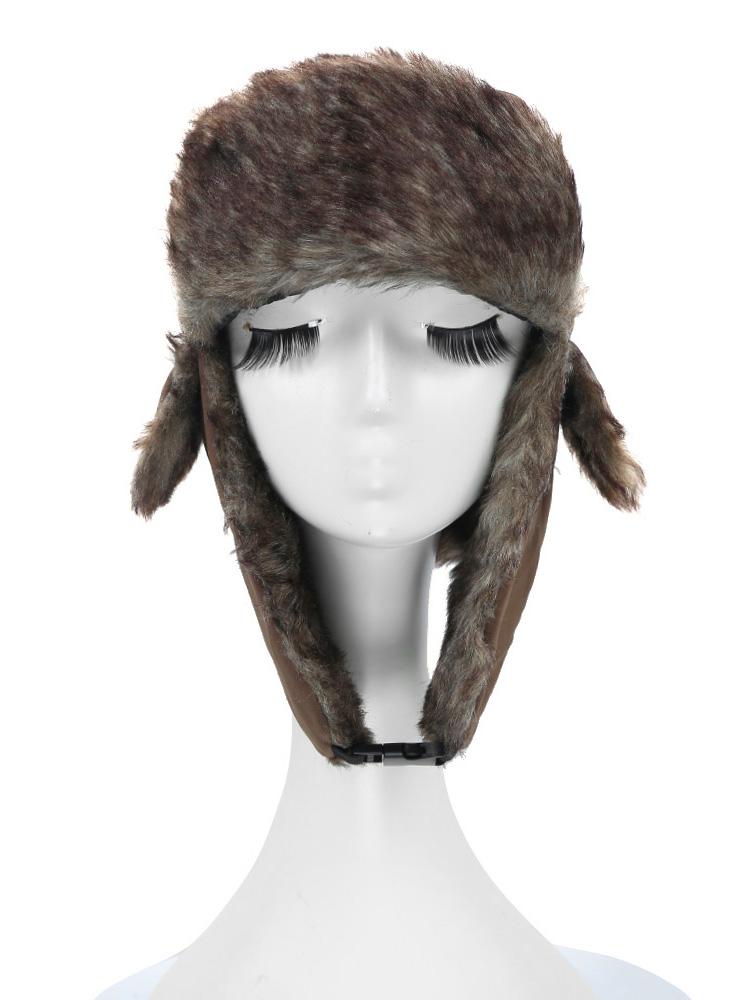 Унисекс для мужчин и женщин русская шляпа траппер-бомбер теплый солдат ушанки зимняя лыжная шапка кепка головной убор