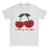 Я ценю тебя Унисекс Футболки Crazy Tees Короткий рукав Круглый вырез Футболки Чистый хлопок Классическая одежда