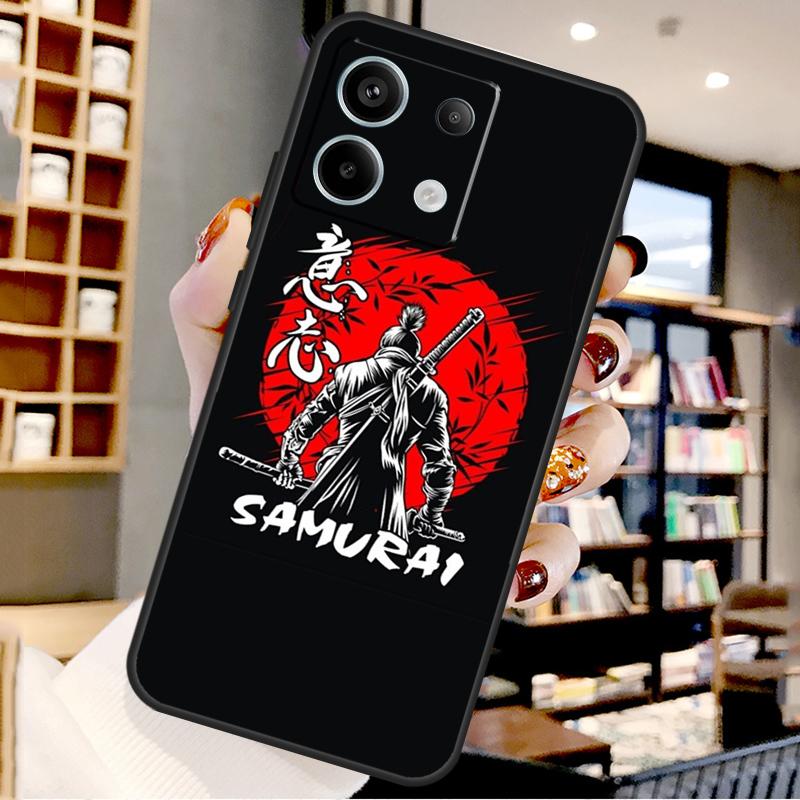 Самурайское искусство Японии Для Xiaomi Redmi Note 14 Pro 9 10 11 12 13 15 Pro Plus Чехол Для Redmi 15 15C 13C 12C 10C 14C