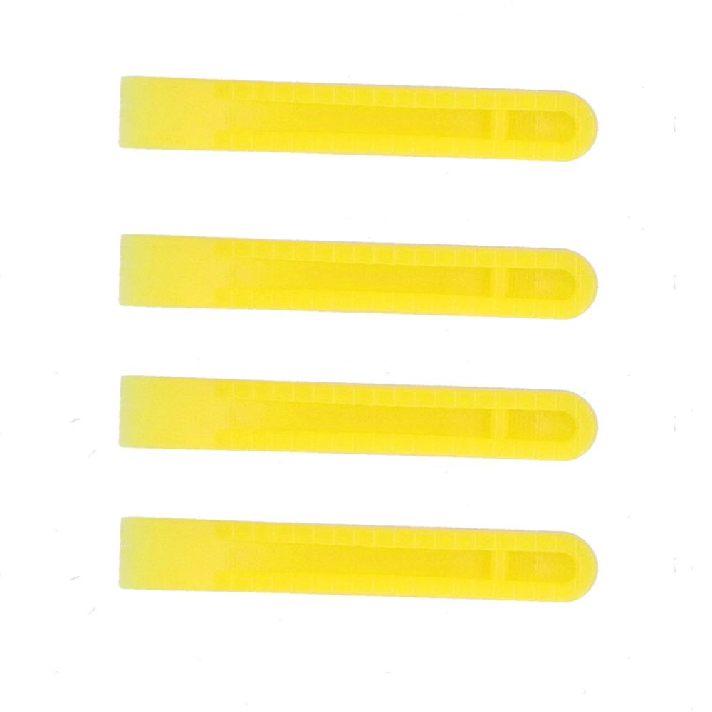 100Pcs HDPP Tile Leveling System Yellow Ceramic Tile Leveler Tile Spacers Wedges Tile Installation