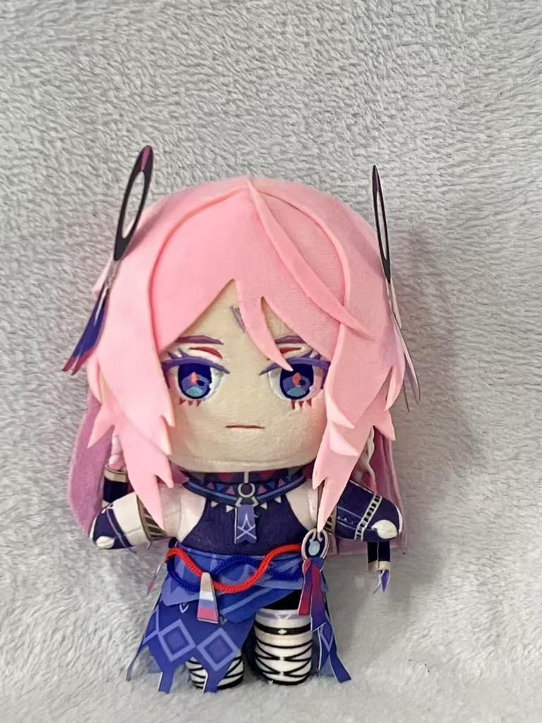 Citlali Plush Doll Genshin Impact Game Scaramouche Furina Wriothesley Neuvillette Baizhu Stuffed Toy Soft Figurine Birthday Gift