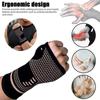 Copper Wrist Hand Brace Support Fit Carpal Tunnel Splint Strap Sprain Arthritis