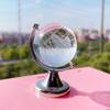 Ins Mini  Globe Transparent Earth Globe Ball Miniature Ornament Educational Toys Home Decor Gift Office Decoration