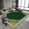 Large Size Green Luxurious Carpet Living Room Decoration Sofa Area Rugs 200x300 Cm Bedroom Lounge Non-slip Floor Mat Washable