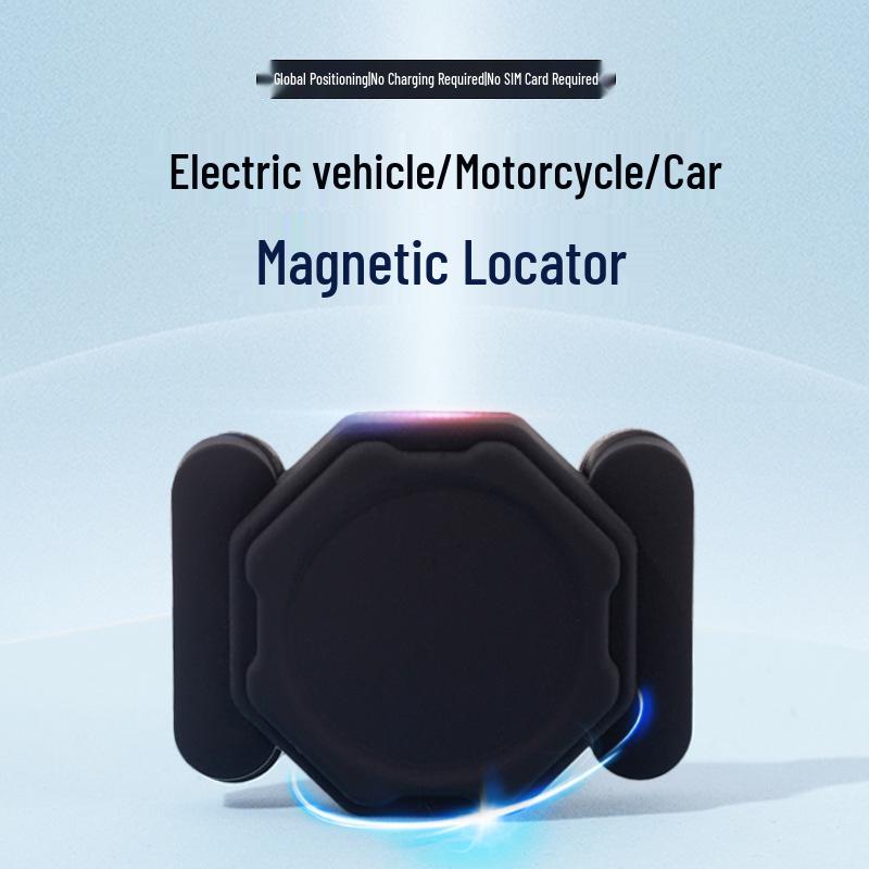 Magnetic GPS Tracker for Cars, Motorcycles, and Bicycles – Rechargeable Anti-theft Positioning Device