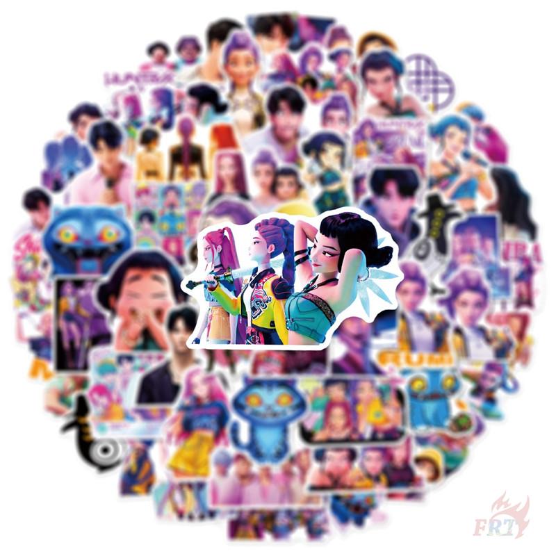 60 шт./набор K-pop Серия «Охотники на демонов 02» Наклейки DIY Модные Водонепроницаемые Наклейки-дудлы