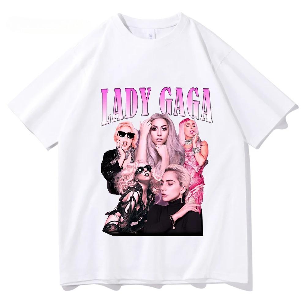 Lady Gaga Mayhem TShirt 2026 New Album Fashion Retro Harajuku High Quality Clothes for Fans