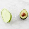 Набор из 2 герметичных контейнеров для сохранения авокадо, легко моющихся, экономящих место, съемный хранитель для авокадо, пластиковый контейнер для авокадо, для обеда