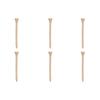 50pcs Golf Tees Professional Strong Replacement Wooden Golfing Tees for Golf Accessories 83mm 3.27in