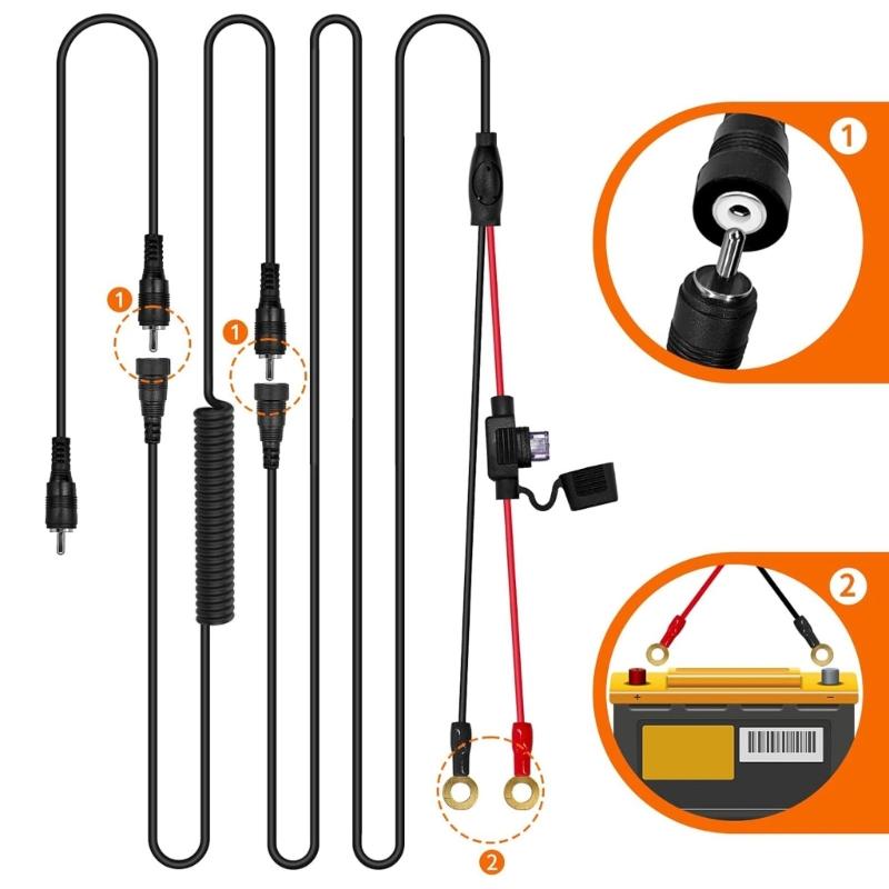 Plastic Helmet Heating Line With High Conductivity For Skiing And Winter Sports Waterproof Heated Shield Cord