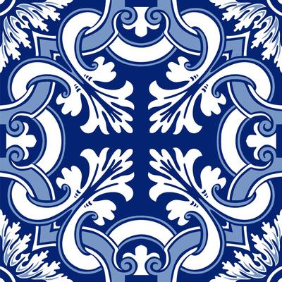 Наклейки на плитку Poromoro Portuguese Spanish Azulejo Peel and Stick, набор из 16 наклеек на мозаичную плитку для кухни и ванной комнаты (11.9,15)