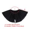 Black Chiffon Fake Collar Shawl for Women's Big Lapel Shirt Detachable Neck Ties Collars Shoulder Wraps Shawl Small Cape