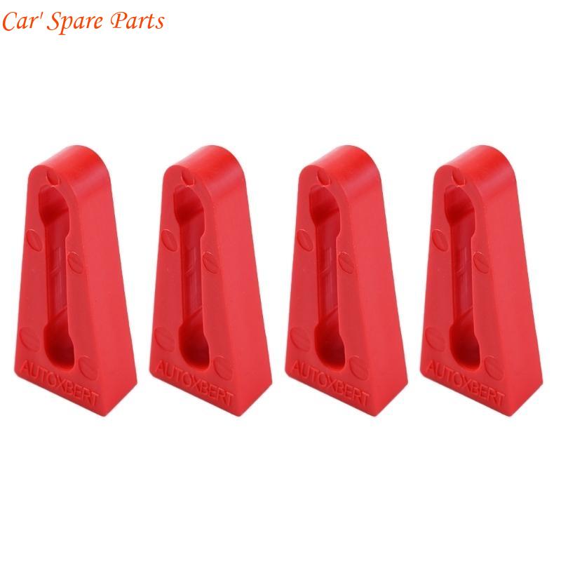 Y4UA 4 Pieces Car Door Lock Cushions Dampening Mats For Reducing Noise Preserving Vehicle Integrity Smooth And Quiet Closure