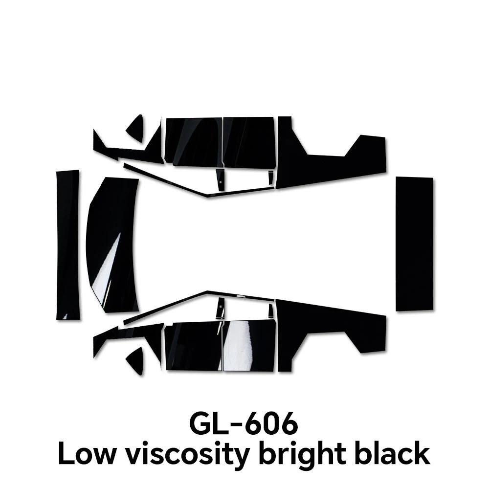 for Tesla Model 3 Highland 2024 Pre-Cut Car Headlight Rearview Film Paint Protection Film Body Sticker Clear PPF TPU Transparent
