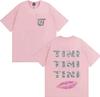 Певица TINI STOESSEL Futtura Модный 2025 Графический Тур Футболка Мужская Женская Поп Футболка Хлопок Повседневная Короткий Рукав Футболка Унисекс