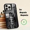 Deux personnes echangeantDeLaSalivePhone Case For iPhone17,16,15,14,13,12,11 Plus,Pro Max Magnetic For Magsafe Wireless Charging