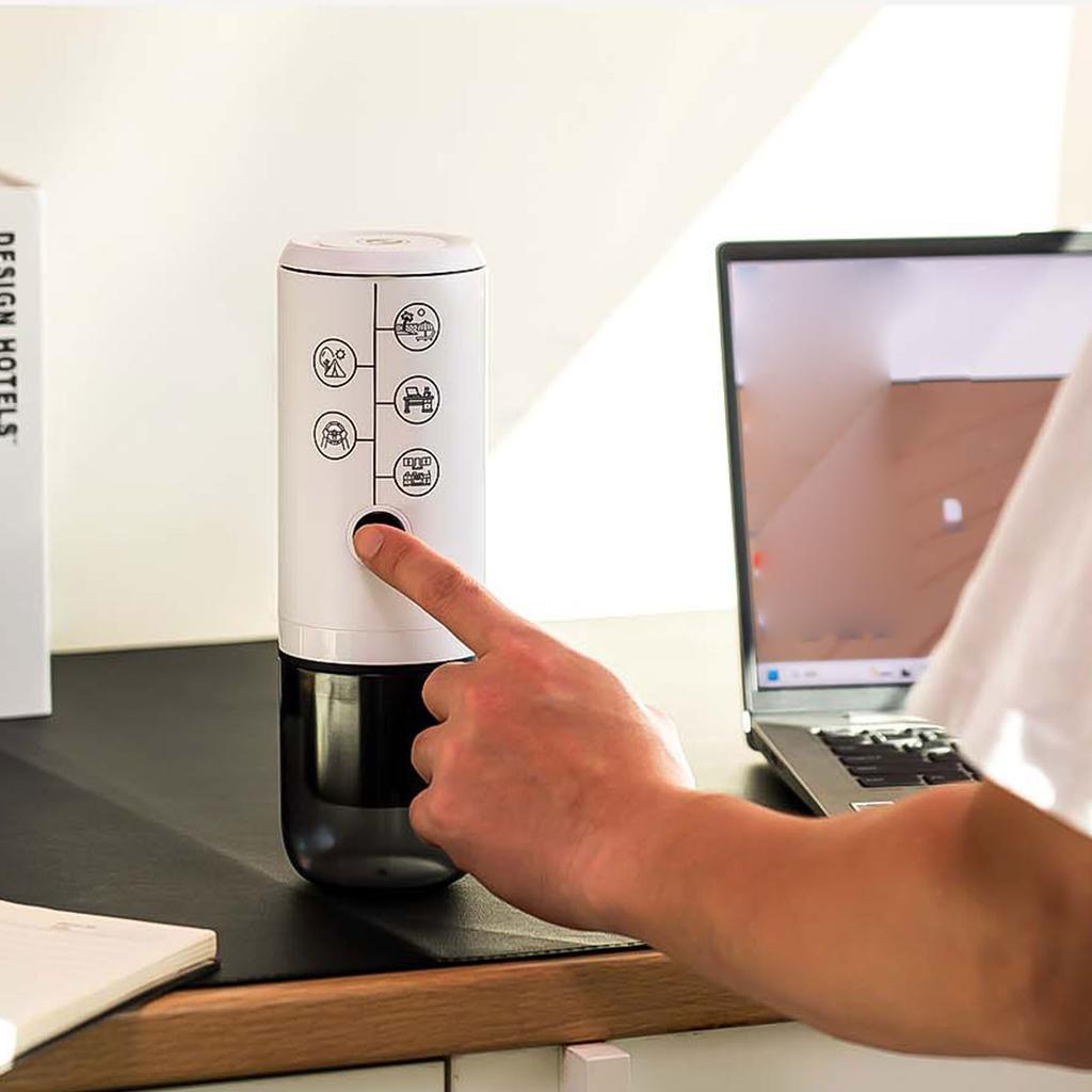 Автоматическая капсульная кофемашина Беспроводная Портативная 17 Бар Для Путешествий На Открытом Воздухе Использования в Автомобиле В Кемпинге