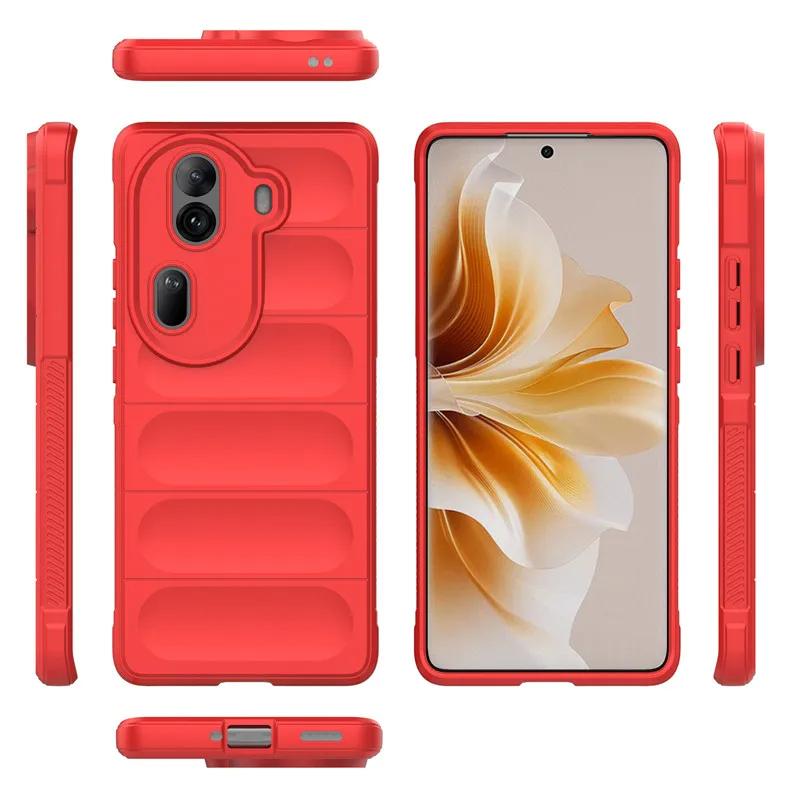 Для OPPO Reno11 F 5G задняя крышка чехол для OPPO Reno 11 F 11 Pro 5G мягкий силиконовый противоударный чехол для телефона Funda Coque