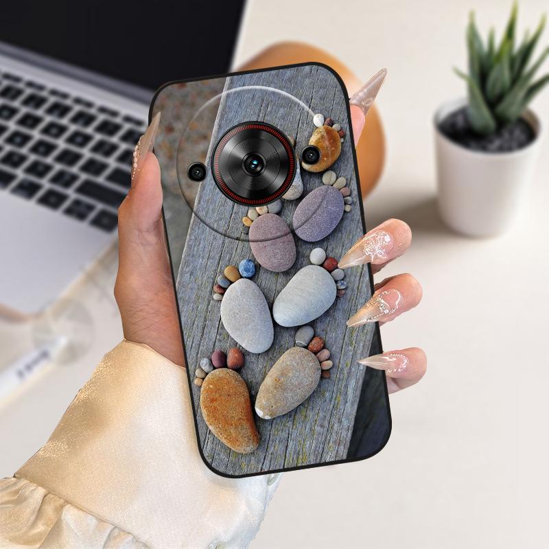 Чехол для Nubia Focus 5G Z2455 Мягкий силиконовый чехол для телефона Для ZTE nubia Focus Милый Модный Цветной Раскрашенный Ударопрочный Бампер Fundas