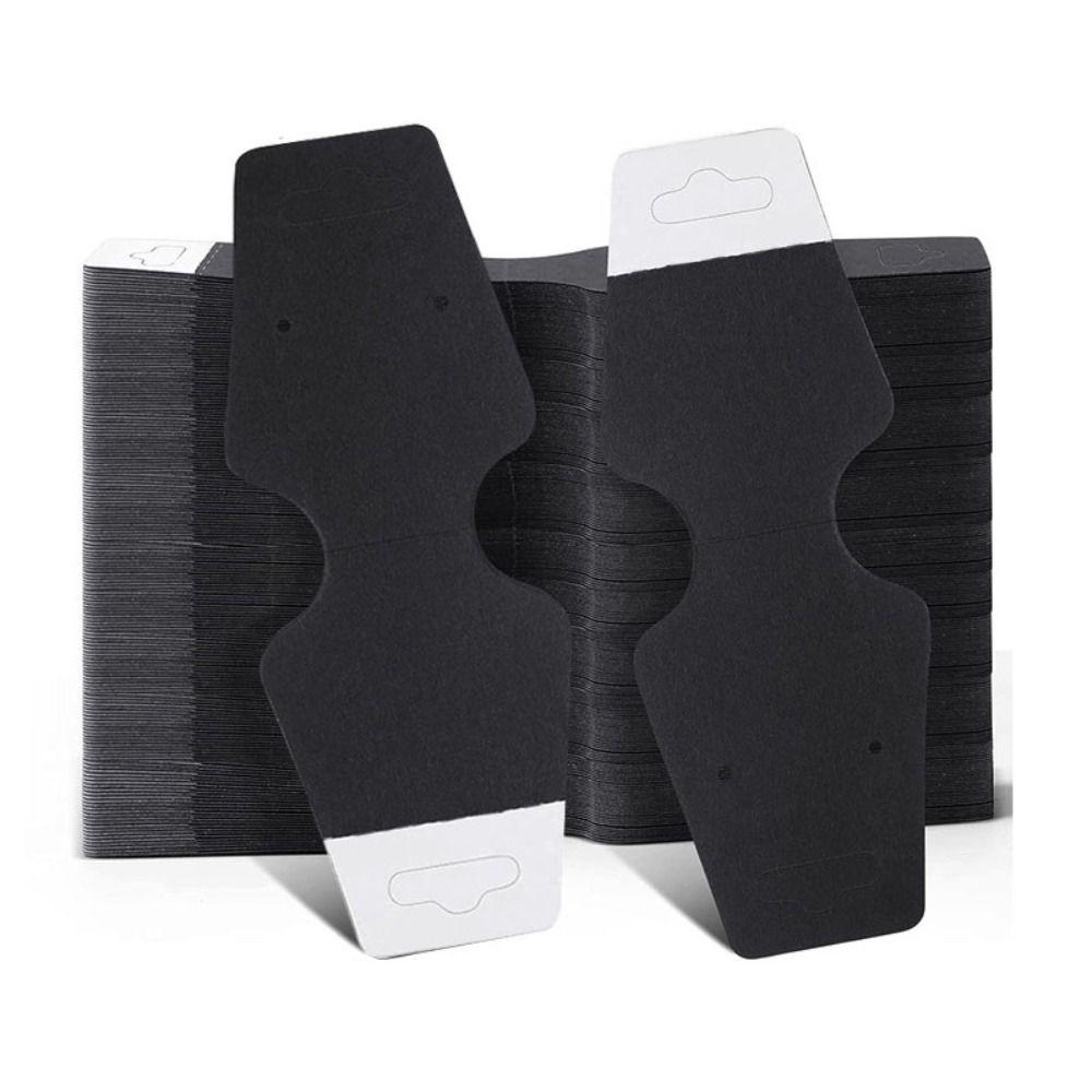 100pcs Foldable DIY Jewelry Display Card Jewelry Packaging Card Suitable for Jewelry Price