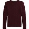 Polo Cable Knit Crew Neck Solid Color Wool Sweater Women Sweater 211581065-023