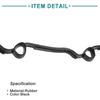 ACROPIX Engine Valve Cover Gasket Valve Cover Gasket Seal Fit for BMW 335i - Pack of 1 Black