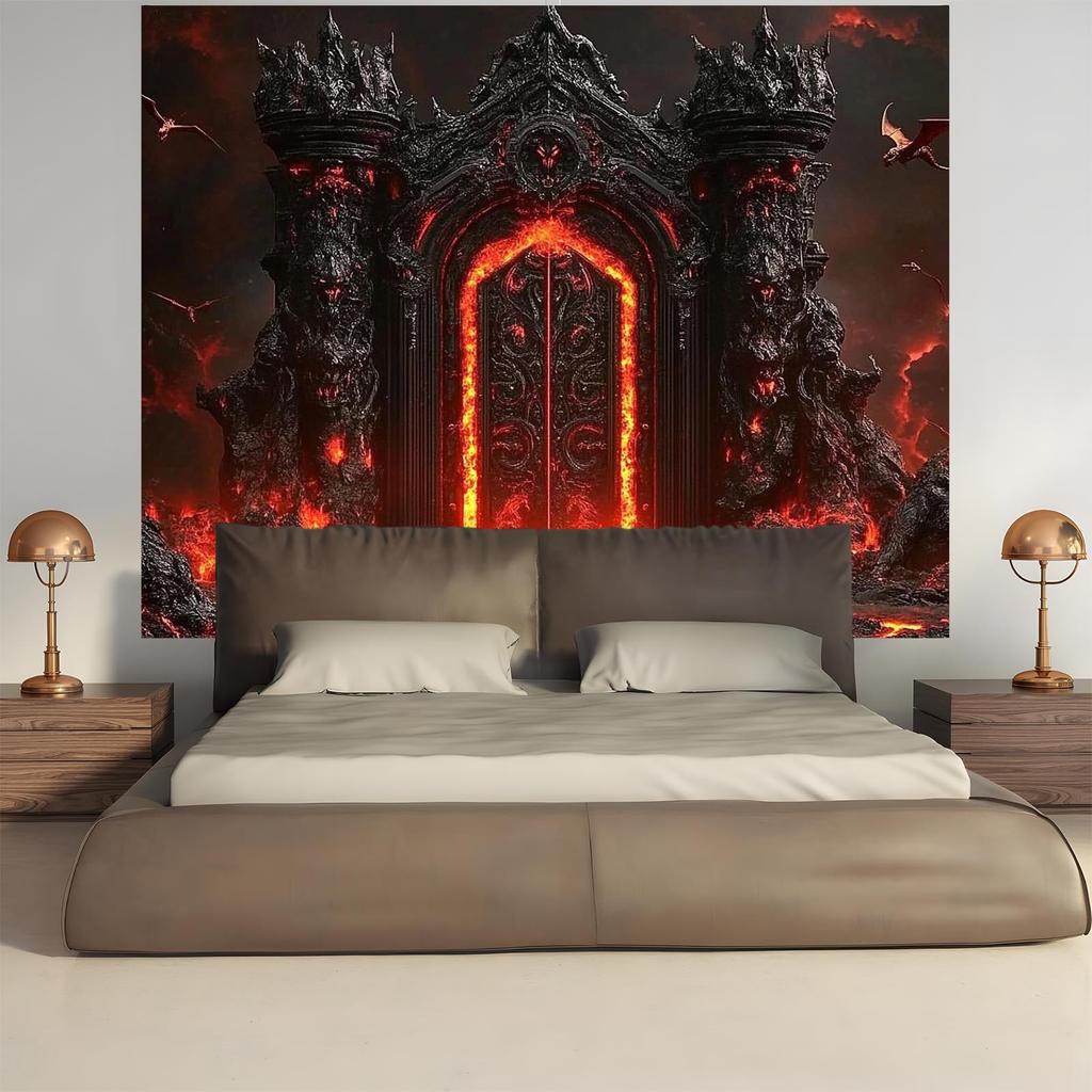Hell Gate Background Banner - Suitable for photography backgrounds for birthdaysweddings anniversariesand indoor/outdoor parties