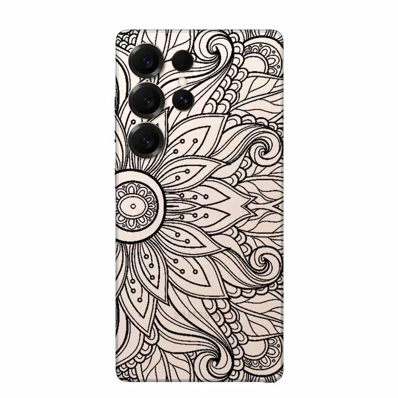 Clear Case For Samsung S25 Ultra 5G Case Clear Back Cover Animal Painting Soft Bumper For Galaxy S25Ultra Transparent Soft Funda