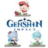 Серия Genshin Impact Фигурка из ПВХ Барбара Фишль Венти Кли и Другие Идеально для Домашнего Декора 8*5*7.5см