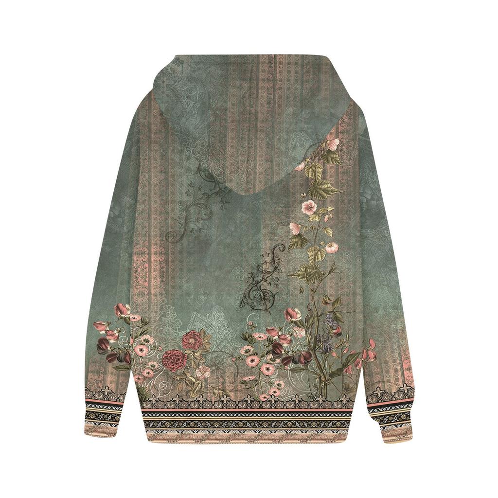 Женские худи оверсайз из флиса, толстовки с длинным рукавом, пуловеры с карманом