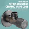 G1/2 Thread Bathroom Triangle Valve Brass Water Stop Valve Durable Faucet Inlet Valve  Bathroom