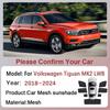 For Volkswagen VW Tiguan MK2 LWB 5-Seats 2018~2024 Car Magnetic Mesh Sunshade Sun Visors Sunscreen Window Curtains Accessories