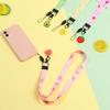 Hang Rope Wrist Strap Lariat Lanyard Phone Strap Lanyard Keychain Wrist Rope Cute Fruit Lanyard