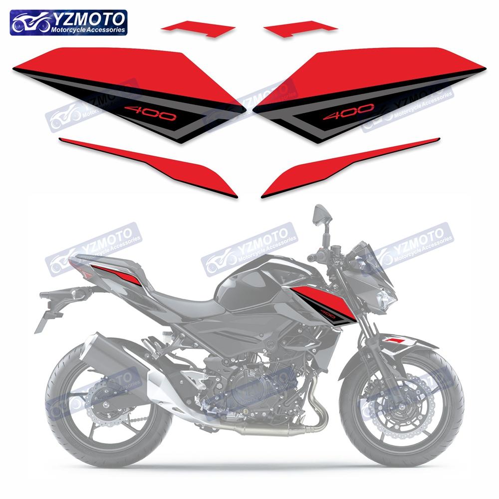Для Z400 2020 Мотоциклетные Аксессуары Полный Комплект Наклеек на Обтекатель Мотоцикла Светоотражающие Водонепроницаемые Декоративные Наклейки