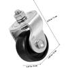 Swivel Wheel for Hydraulic Horizontal Jack Caster Wheels Heavy Duty Floor Jack Parts Car parts Caster Wheels Garage Floor Jack