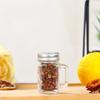 1 шт., 40 мл, мини-банка для варенья, меда, портативная герметичная бутылка для кофе, молока, сока с крышкой, домашний вечерние бар, водка, спиртные напитки, рюмка