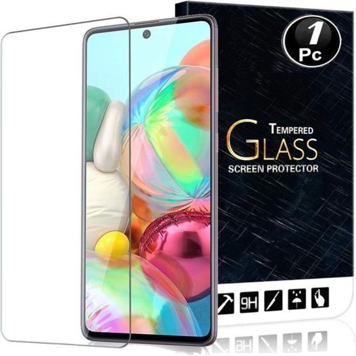 Screen Protector Glass - MP-France - Samsung Galaxy A71 - 9H Tempered Glass - Scratch Resistant - Pack of 1