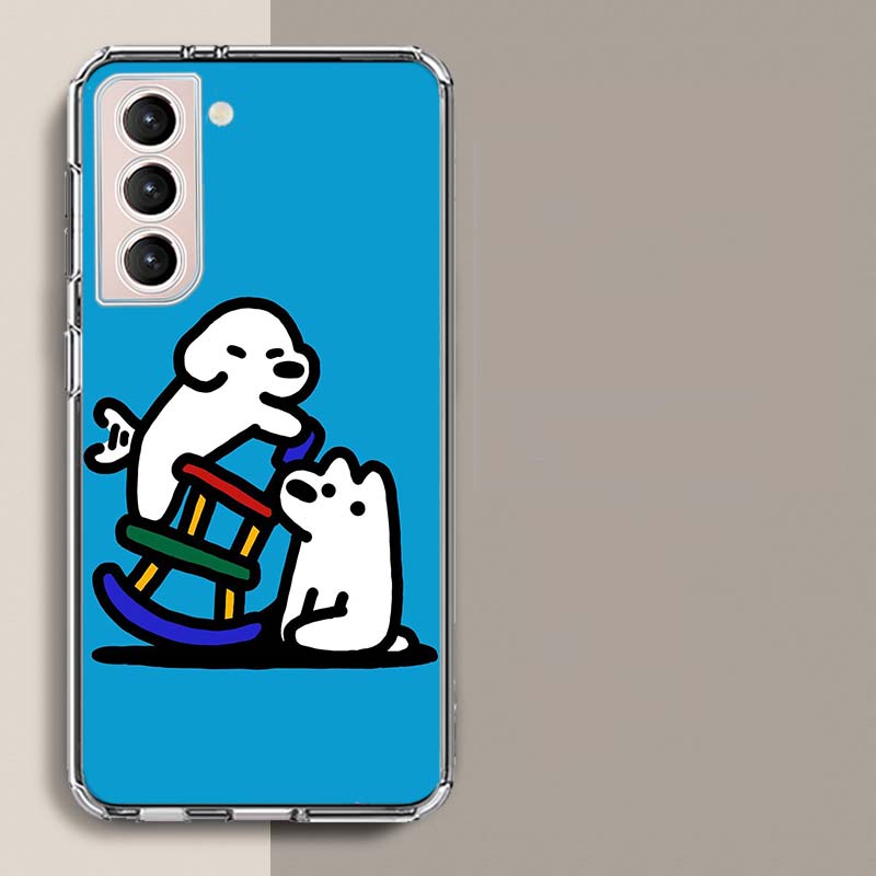 Cute Matsui Art Phone Case For Samsung Galaxy S25 Edge S24 S23 FE S21 S20 S10 Plus S22 S26 Ultra Cover Clear Cases TPU Capa Shel