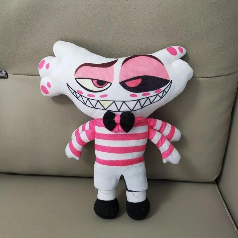 New Alastor Plush Adam Hazbined Cos Hotels Soft Stuffed Costume Cute Plushie Figure Hells For Children Kids Christmas Gift
