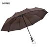 Fashion High Quality 10 Ribs 3 Folds Automatic Folding Umbrella Compact Travel Parasol Windproof Uv Resistance