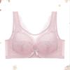 Thin Section of The Large Size Without Steel Ring Underwear Female Anti-sagging Beauty Undershirt Type Gathered Bra